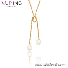 44998 xuping jewelry moda moda bailando colgante collar